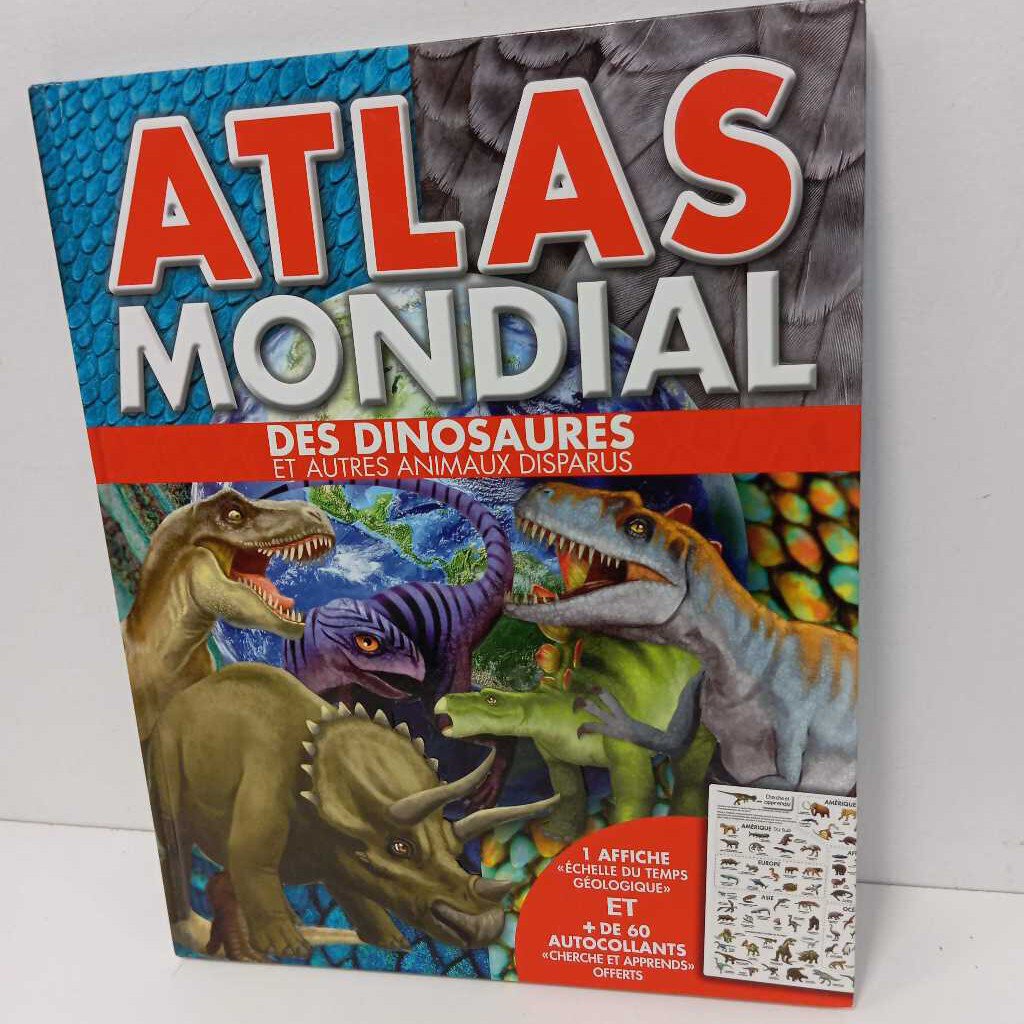 Atlas Mondial des dinosaures