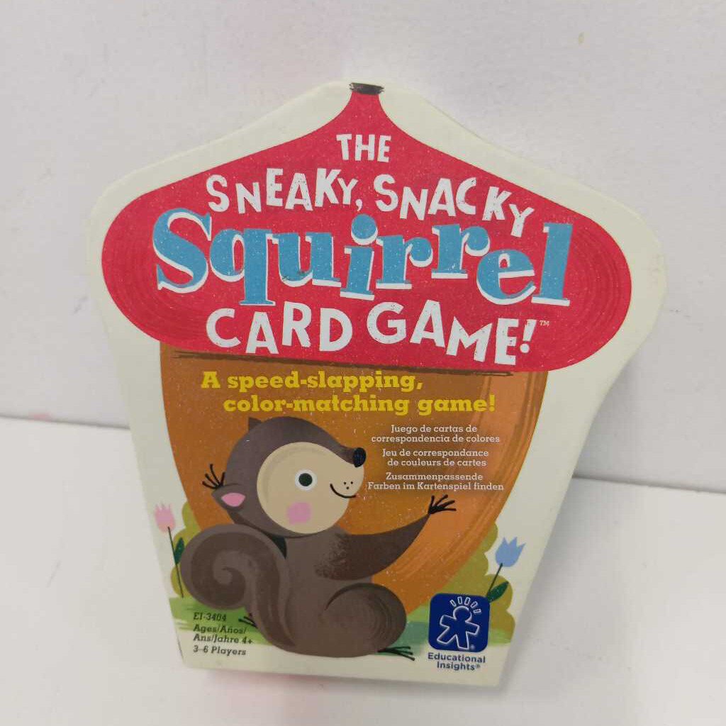 sneaky snacky squirrel card game