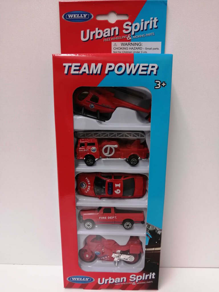 5pc City Team Gift Set Fire